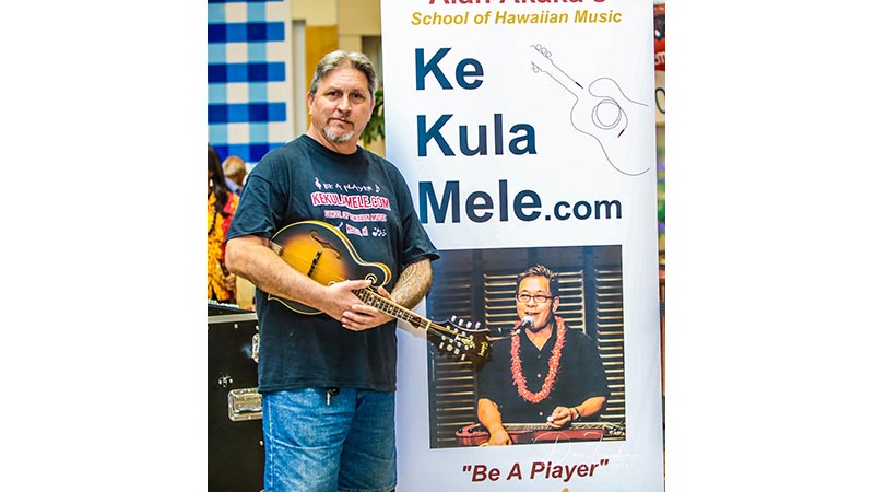 Jake at the 2019 Ke Kula Mele Hawai&lsquo;i Winter Concert